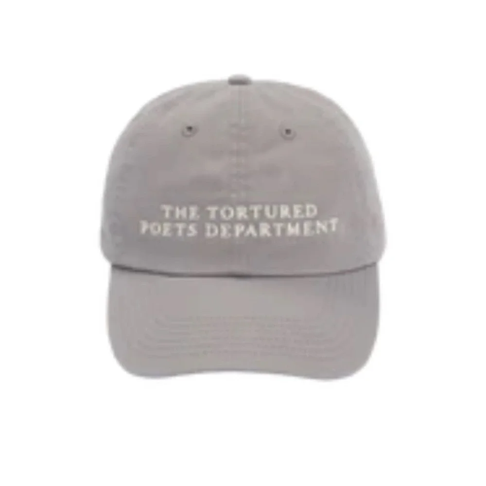 NWT Taylor Swift TTPD Gray Dad Hat Official Merch